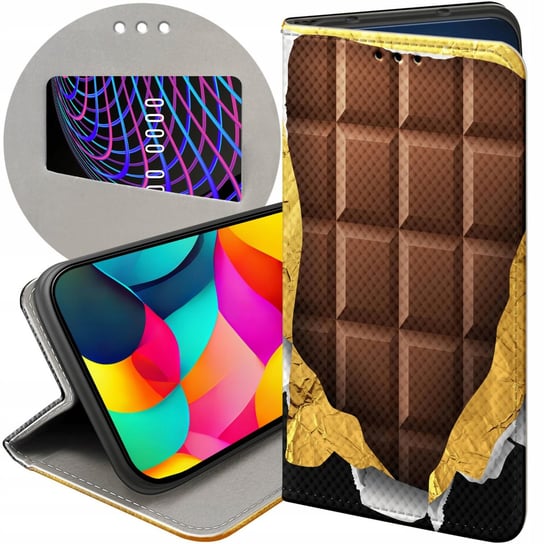 Etui Z Klapką Do Samsung Galaxy A3 2017 Wzory Czekolada Choco Słodycze Case Samsung Electronics