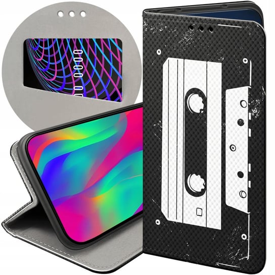 ETUI Z KLAPKĄ DO SAMSUNG GALAXY A3 2017 WZORY RETRO OLD SCHOOL MUZYKA GRY Samsung Electronics