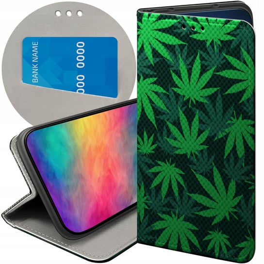 ETUI Z KLAPKĄ DO SAMSUNG GALAXY A32 4G WZORY DLA PALACZY SMOKER WEED JOINT Samsung Electronics