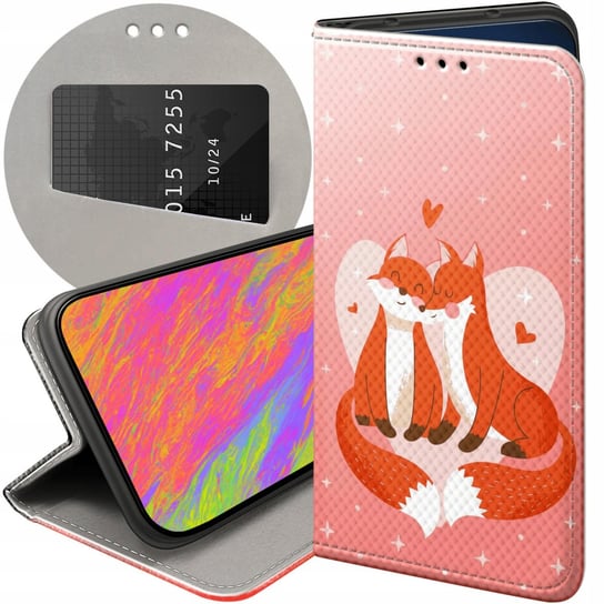 ETUI Z KLAPKĄ DO SAMSUNG GALAXY A32 4G WZORY LOVE MIŁOŚĆ ZAKOCHANIE FUTERAŁ Samsung Electronics