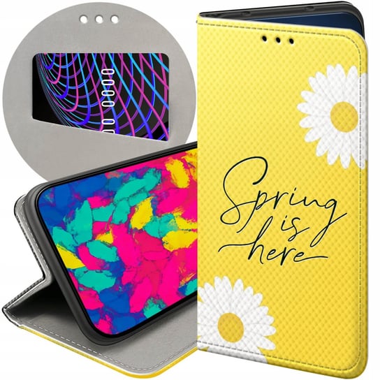 ETUI Z KLAPKĄ DO SAMSUNG GALAXY A32 5G WZORY WIOSNA WIOSENNE SPRING FUTERAŁ Samsung Electronics