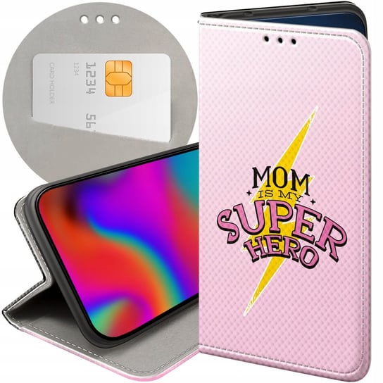 Etui Z Klapką Do Samsung Galaxy A33 5G Wzory Dzień Mamy Matki Mama Futerał Samsung Electronics