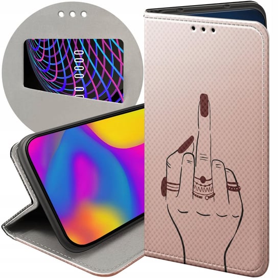 Etui Z Klapką Do Samsung Galaxy A33 5G Wzory Fuck You Fuck Off Futerał Case Samsung Electronics