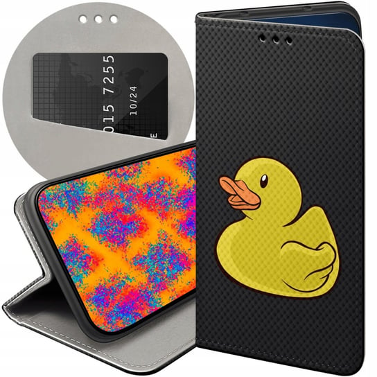 ETUI Z KLAPKĄ DO SAMSUNG GALAXY A34 5G WZORY BEZ TŁA NAKLEJKI STICKER CASE Samsung Electronics