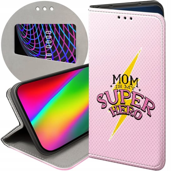 Etui Z Klapką Do Samsung Galaxy A34 5G Wzory Dzień Mamy Matki Mama Futerał Samsung