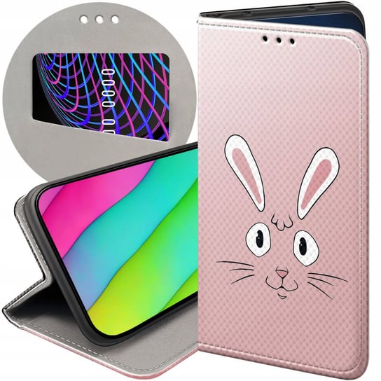 Etui Z Klapką Do Samsung Galaxy A42 5G Wzory Królik Zając Bunny Futerał Samsung Electronics