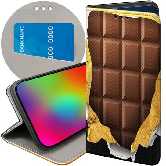 Etui Z Klapką Do Samsung Galaxy A52 5G Wzory Czekolada Choco Słodycze Case Samsung