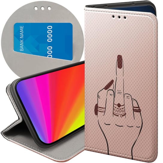 Etui Z Klapką Do Samsung Galaxy A52 5G Wzory Fuck You Fuck Off Futerał Case Samsung Electronics