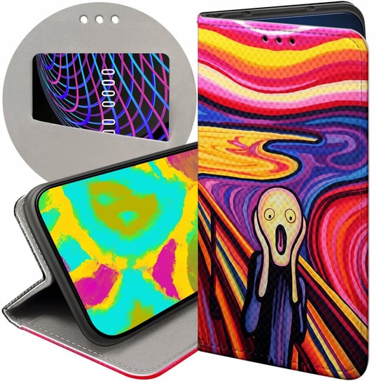 ETUI Z KLAPKĄ DO SAMSUNG GALAXY A53 5G WZORY KRZYK MUNCH EDVARD SCREAM CASE Samsung Electronics