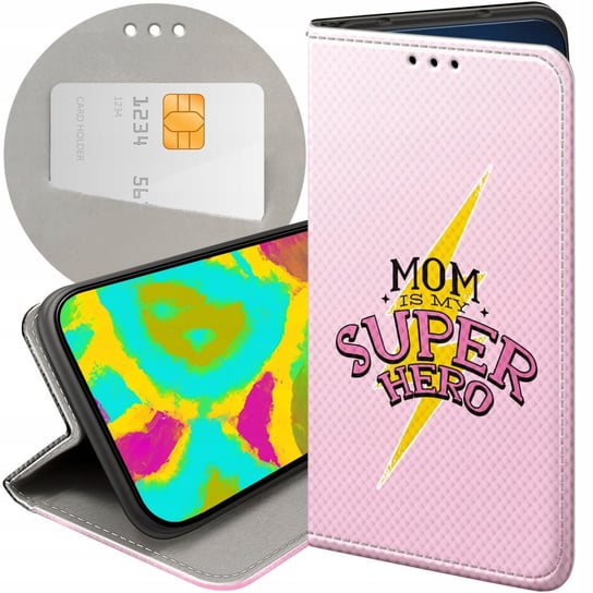Etui Z Klapką Do Samsung Galaxy A7 2018 Wzory Dzień Mamy Matki Mama Futerał Samsung