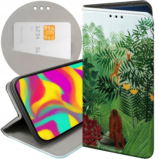 Etui Z Klapką Do Samsung Galaxy A70 Wzory Henri Rousseau Pejzaż Malarz Case Samsung