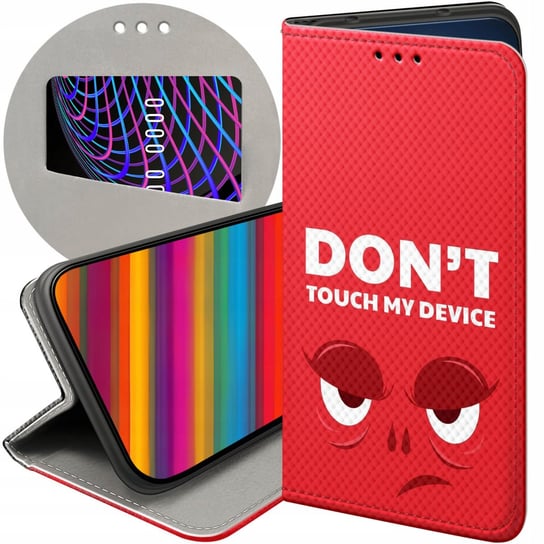 ETUI Z KLAPKĄ DO SAMSUNG GALAXY A70 WZORY ŚMIESZNE ZABAWNE WESOŁE FUTERAŁ Samsung Electronics