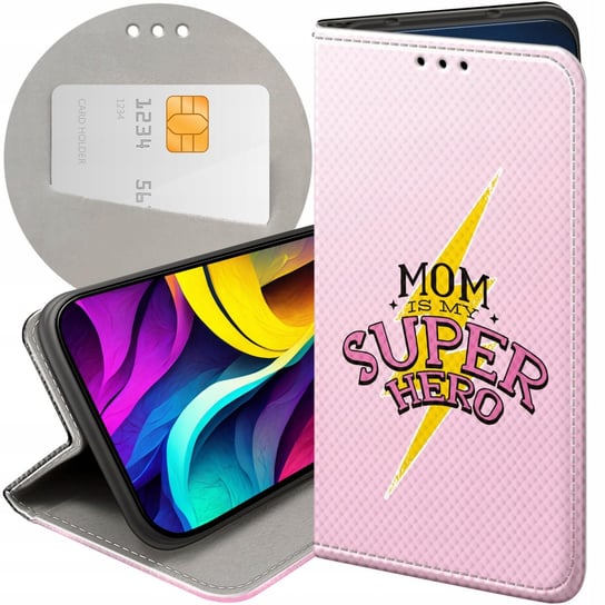 Etui Z Klapką Do Samsung Galaxy A72 Wzory Dzień Mamy Matki Mama Futerał Samsung Electronics
