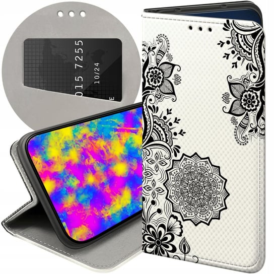 ETUI Z KLAPKĄ DO SAMSUNG GALAXY A72 WZORY MANDALA BUDDYZM SZTUKA WZORY CASE Samsung Electronics