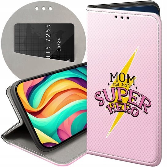 Etui Z Klapką Do Samsung Galaxy A8 2018 Wzory Dzień Mamy Matki Mama Futerał Samsung
