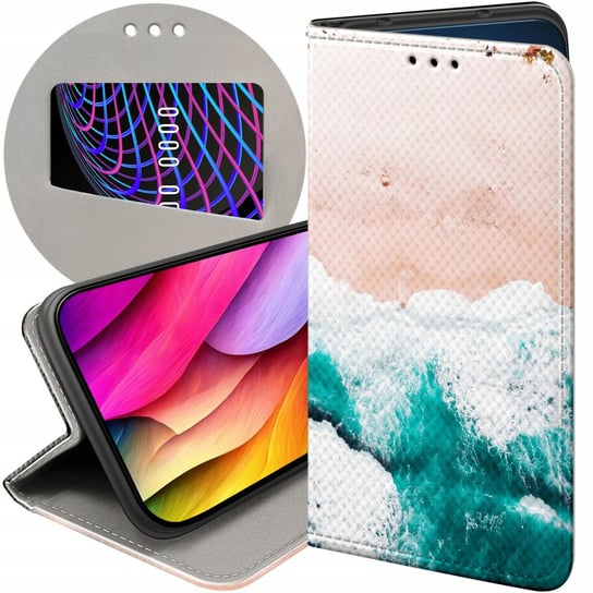 ETUI Z KLAPKĄ DO SAMSUNG GALAXY A82 5G WZORY NATURA PRZYRODA KRAJOBRAZY Samsung Electronics