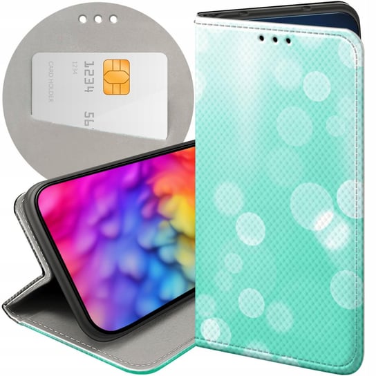 ETUI Z KLAPKĄ DO SAMSUNG GALAXY G530 GRAND PRIME WZORY MIĘTOWE MIĘTA MINT Samsung Electronics