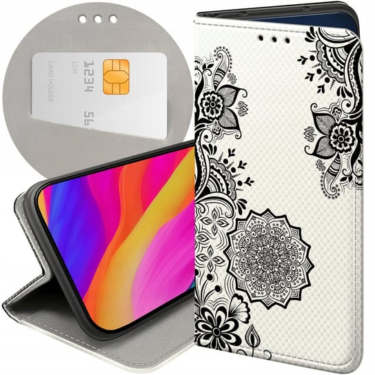 ETUI Z KLAPKĄ DO SAMSUNG GALAXY J3 2017 WZORY MANDALA BUDDYZM SZTUKA WZORY Samsung Electronics