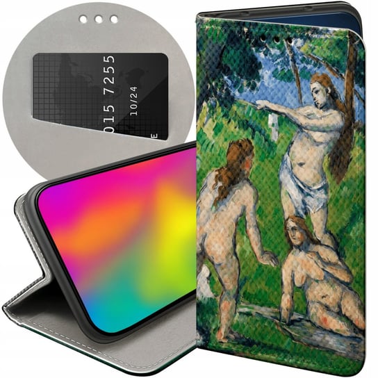 ETUI Z KLAPKĄ DO SAMSUNG GALAXY J4 PLUS WZORY PAUL CEZANNE PEJZAŻ PORTRET Samsung Electronics