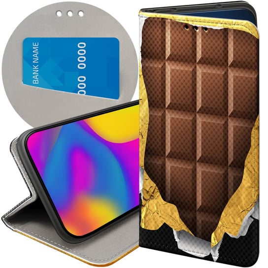 Etui Z Klapką Do Samsung Galaxy J5 2016 Wzory Czekolada Choco Słodycze Case Samsung