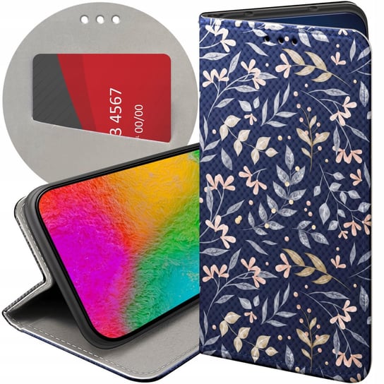 ETUI Z KLAPKĄ DO SAMSUNG GALAXY J5 (2017) WZORY FLORAL BOTANIKA BUKIETY Samsung Electronics