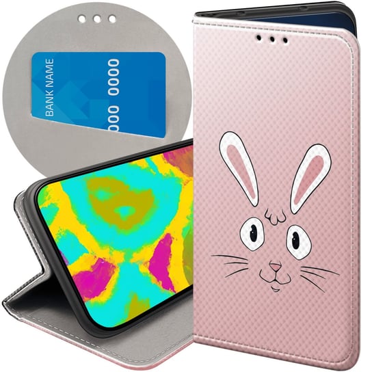 ETUI Z KLAPKĄ DO SAMSUNG GALAXY J5 (2017) WZORY KRÓLIK ZAJĄC BUNNY FUTERAŁ Samsung Electronics