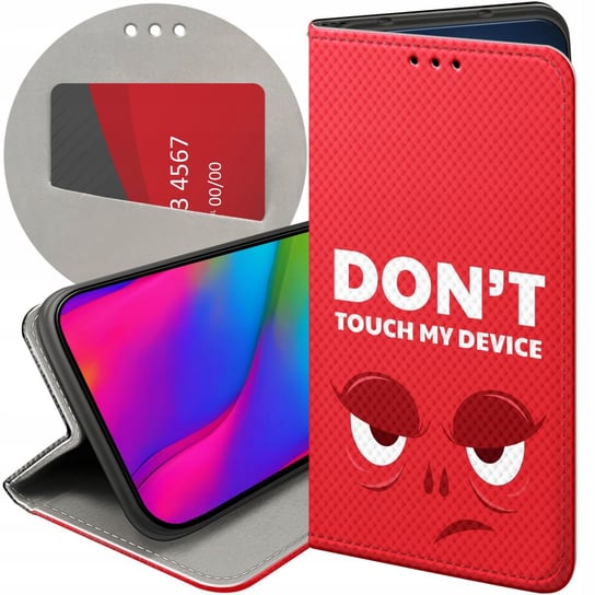 ETUI Z KLAPKĄ DO SAMSUNG GALAXY J6 PLUS WZORY ŚMIESZNE ZABAWNE WESOŁE CASE Samsung Electronics