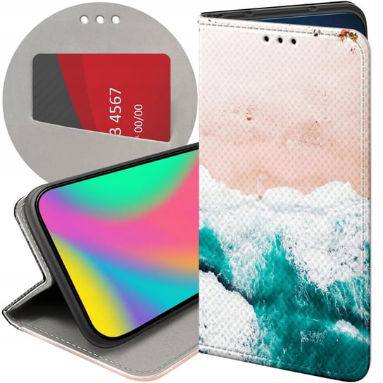 ETUI Z KLAPKĄ DO SAMSUNG GALAXY J7 2016 WZORY NATURA PRZYRODA KRAJOBRAZY Samsung Electronics