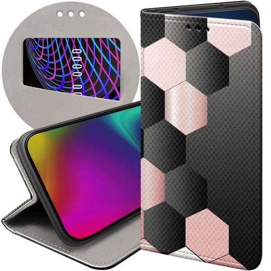 Etui Z Klapką Do Samsung Galaxy J7 2017 Wzory Geometryczne Symetria Futerał Samsung Electronics