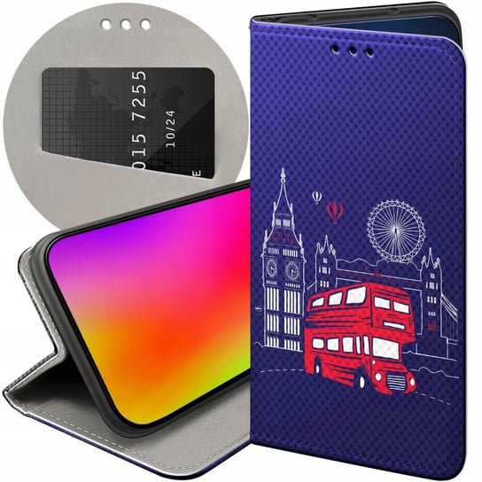 ETUI Z KLAPKĄ DO SAMSUNG GALAXY J7 2017 WZORY TRAVEL PODRÓŻ PRZYGODA CASE Samsung Electronics