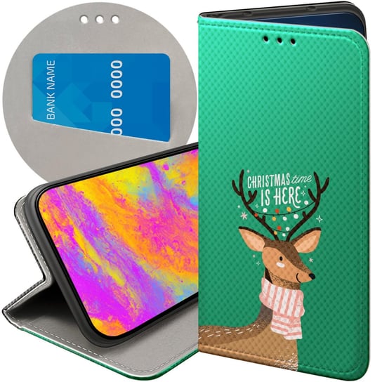 Etui Z Klapką Do Samsung Galaxy M11 Wzory Świąteczne Christmass Święta Case Samsung Electronics