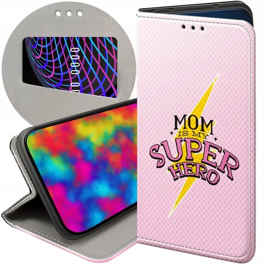 Etui Z Klapką Do Samsung Galaxy M13 Wzory Dzień Mamy Matki Mama Futerał Samsung