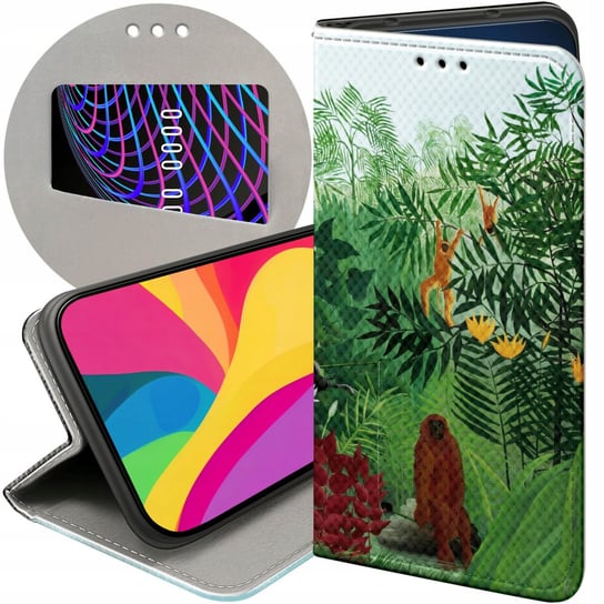 Etui Z Klapką Do Samsung Galaxy M13 Wzory Henri Rousseau Pejzaż Malarz Case Samsung Electronics