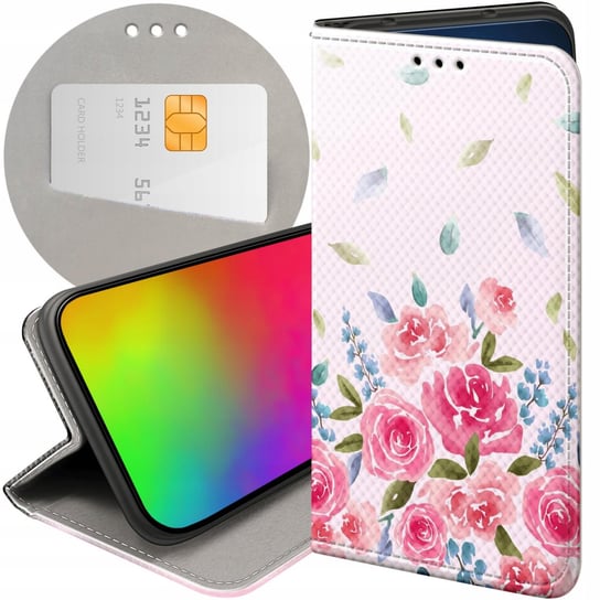 Etui Z Klapką Do Samsung Galaxy M13 Wzory Ładne Piękne Beauty Futerał Case Samsung Electronics