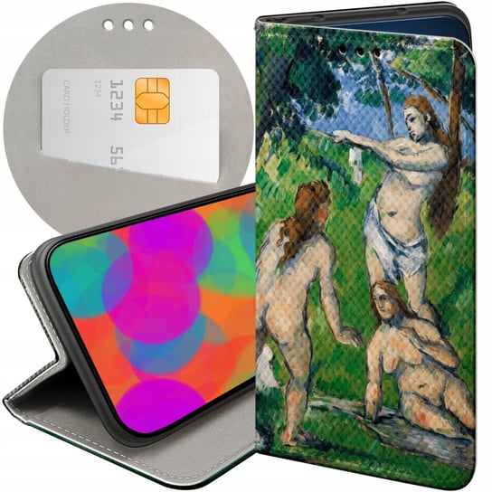 ETUI Z KLAPKĄ DO SAMSUNG GALAXY M13 WZORY PAUL CEZANNE PEJZAŻ PORTRET CASE Samsung Electronics