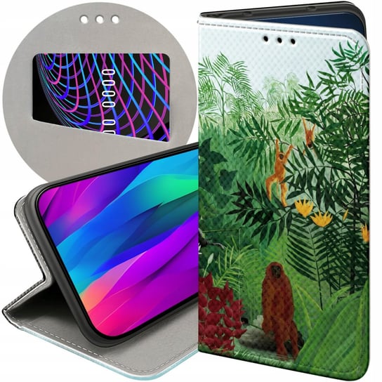 ETUI Z KLAPKĄ DO SAMSUNG GALAXY M21 WZORY HENRI ROUSSEAU PEJZAŻ MALARZ CASE Samsung Electronics