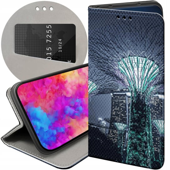 ETUI Z KLAPKĄ DO SAMSUNG GALAXY M23 5G WZORY MIASTA ARCHITEKTURA URBAN CASE Samsung