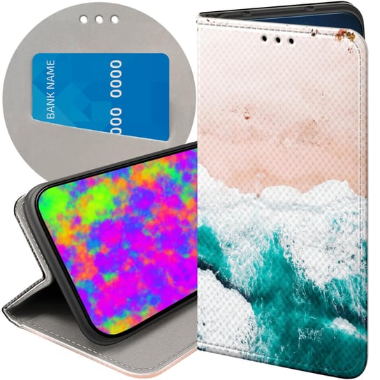 ETUI Z KLAPKĄ DO SAMSUNG GALAXY M33 5G WZORY NATURA PRZYRODA KRAJOBRAZY Samsung