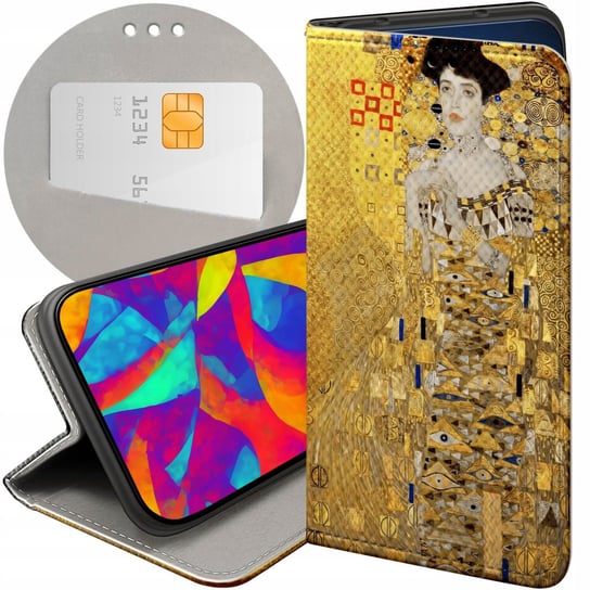 ETUI Z KLAPKĄ DO SAMSUNG GALAXY M52 5G WZORY KLIMT GUSTAV POCAŁUNEK FUTERAŁ Samsung Electronics