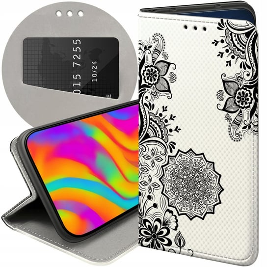 ETUI Z KLAPKĄ DO SAMSUNG GALAXY M52 5G WZORY MANDALA BUDDYZM SZTUKA WZORY Samsung