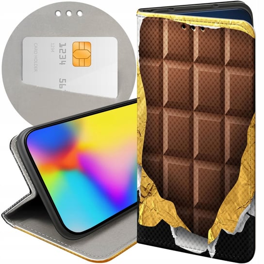 Etui Z Klapką Do Samsung Galaxy S10 Plus Wzory Czekolada Choco Słodycze Samsung