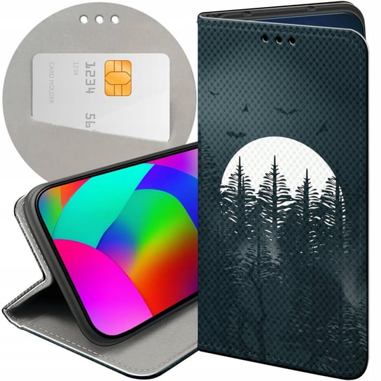 ETUI Z KLAPKĄ DO SAMSUNG GALAXY S10 PLUS WZORY MROCZNE HORROR STRASZNE CASE Samsung Electronics