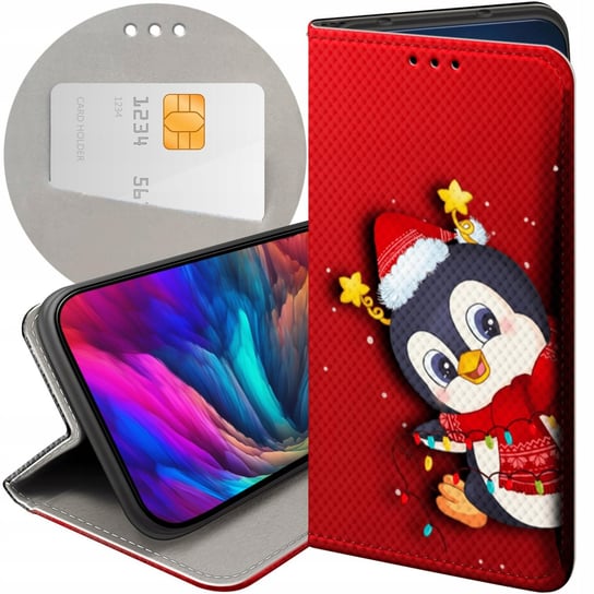 Etui Z Klapką Do Samsung Galaxy S10 Plus Wzory Święta Christmas Mikołaj Samsung Electronics