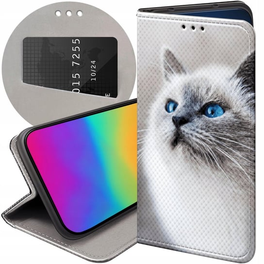 ETUI Z KLAPKĄ DO SAMSUNG GALAXY S10 WZORY ANIMALS ZDJĘCIA ZWIERZĘTA FUTERAŁ Samsung Electronics