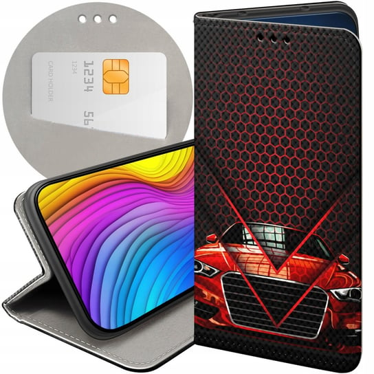 ETUI Z KLAPKĄ DO SAMSUNG GALAXY S10 WZORY AUTO MOTOR POJAZDY SAMOCHODY CASE Samsung Electronics