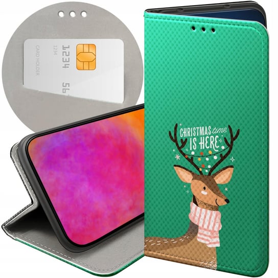 Etui Z Klapką Do Samsung Galaxy S10E Wzory Świąteczne Christmass Święta Samsung Electronics