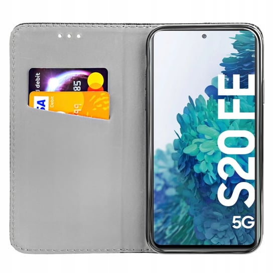 Etui Z Klapką Do Samsung Galaxy S20 Fe / 5G Czarne Zamykane Magnetyczne Samsung Electronics