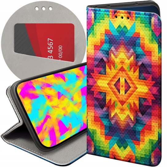 ETUI Z KLAPKĄ DO SAMSUNG GALAXY S20 FE / 5G WZORY AZTECKIE AZTEC AZTECY Samsung Electronics