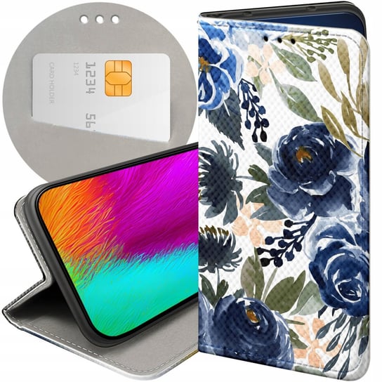 ETUI Z KLAPKĄ DO SAMSUNG GALAXY S20 FE / 5G WZORY KWIATY KWIECISTE FLOWER Samsung Electronics