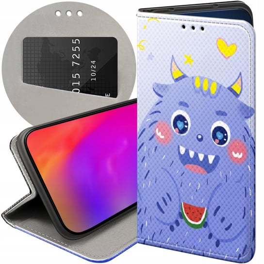 ETUI Z KLAPKĄ DO SAMSUNG GALAXY S20 FE / 5G WZORY POTWORY POTWÓR MONSTER Samsung Electronics